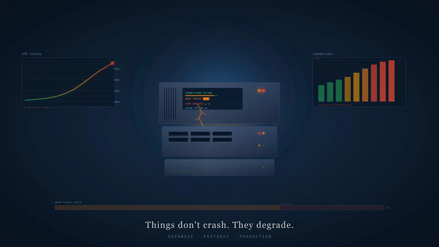 What Actually Breaks First in Supabase Apps - Postgres performance signals